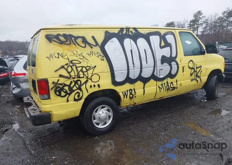 1999 Ford E-250 Commercial z USA, uszkodzony, nr VIN 1FTNE2421XHB41623